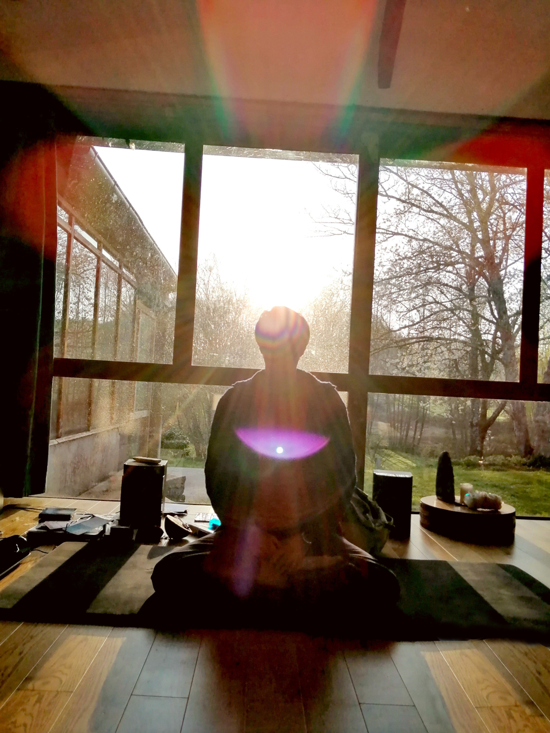 Méditation au centre de stages en Normandie